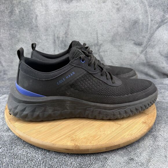 Cole Haan ZeroGrand Shoes Mens Size 9.5 Black Mesh Low Top Sneakers Breathable main image 4